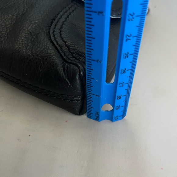 Banana Republic leather studded flap clutch purse - Picture 9 of 9